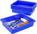 Storex Letter Size Flat Storage Tray – Organizer Bin by Storex