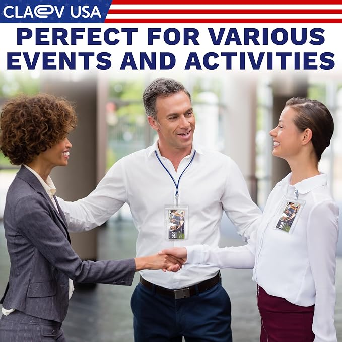 Claev - Vertical 4x6 Passport & Card Holders - Extra Large, 100 Pack | Bulk - Image 8