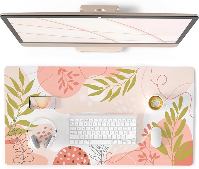 QiyI Large Mouse Pad, Cute Desk Mat by QIYI
