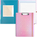 Glitter Clipboard Notebook by ORGANIZEEASYWORKSTEADY