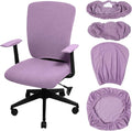 Tallew 4 Pcs Office Chair Covers Set Computer Universal Protective Stretchable by Tallew