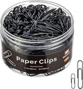 NEEWAY 450pcs Paper Clips Assorted Sizes, Small and Large Paper Clips, Coated by NEEWAY