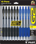 Pilot G2 Premium Refillable & Retractable Rolling Ball Gel Pens, Fine Point by PilotCorporationofAmerica