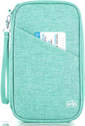 Passport Holder Family, Women Rfid Blocking Passport Wallet, Travel Essentials by Unknown