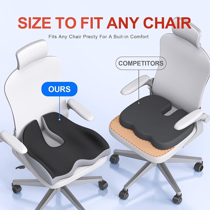 Benazcap X Large Memory Seat Cushion - Image 2