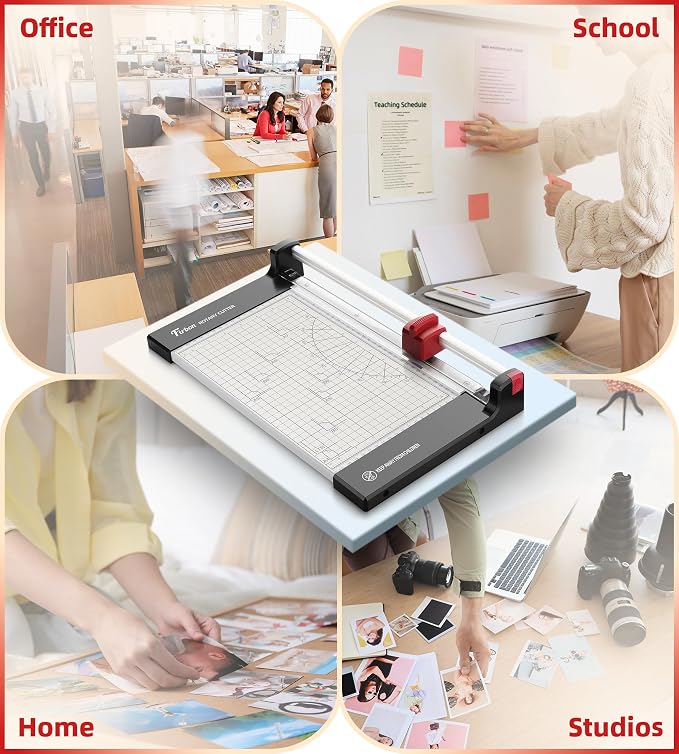 Firbon 12" Rotary Paper Trimmer - Image 7