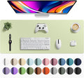 Aothia Faux Leather Desk Mat by AothiaSimpleNaturalUnique