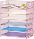 Marbrasse 6 Tier Paper Organizer Letter Tray by Marbrasse