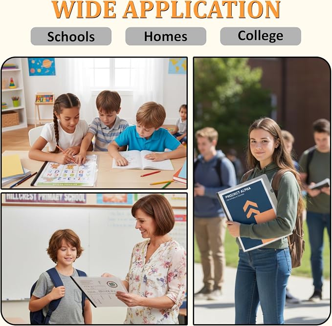 20 Pack Report Covers with Sliding Bar - Image 9