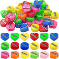 ELANE 90 Pcs Mini Pencil Sharpener, Manual Pencil Sharpeners Bulk Pencil by ELANE