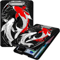 Red White Fish A4 Clipboard by Unknown