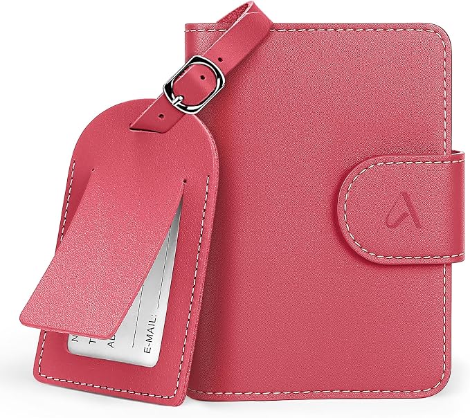 ALLIVE Rfid Passport Holder for Travel Women, Rfid Passport Cover Wallet by ALLIVE