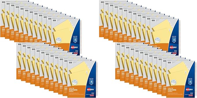 Avery Big Tab Insertable Dividers by Avery