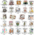 Feifeiya 24 Pcs Funny Badge Reel Nurse Cute Retractable Name ID Clip Badge by Feifeiya