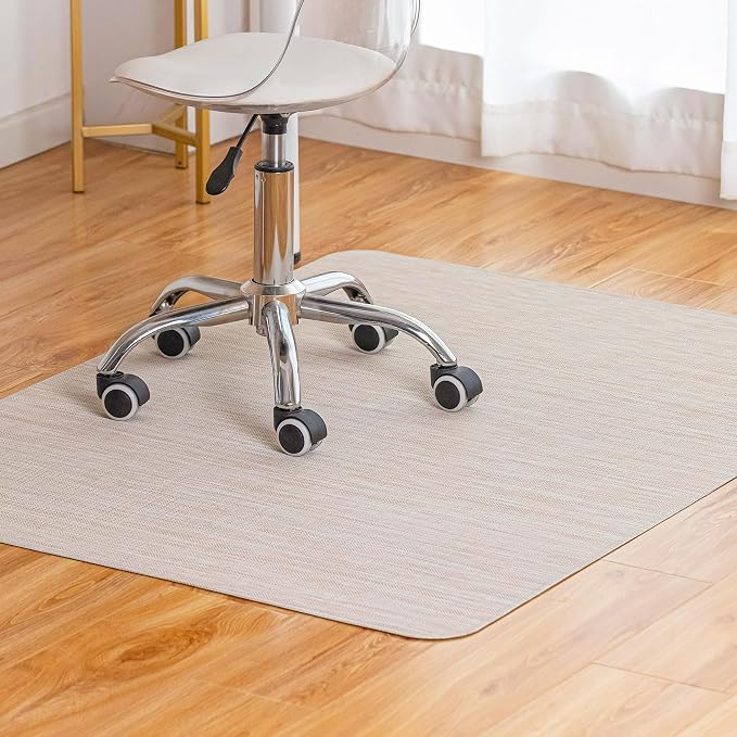 BARoyal Office Chair Mat for Hardwood Floor Under Desk Computer Rolling Chair by BAROYAL