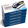 Officemate Standard Staples, 5 Boxes General Purpose Staple, 5000 Staples/Box by Officemate