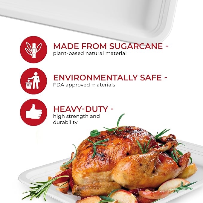 50 Pack 14 Inch Heavy Duty Disposable - Image 4