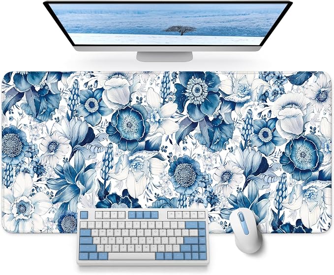Large Mouse Pad for Desktop, Cute Desk Mat Pad Protector for Work & Gaming by Zapdesk