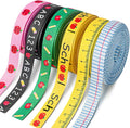 6 PCS Ruler Ribbon Teacher Themed 30 Yards, Back to School Ruler, ABC Ribbon by Unknown