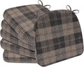 AAAAAcessories D-Shaped Chair Cushions, Machine-Washable Cover by AAAAAcessories