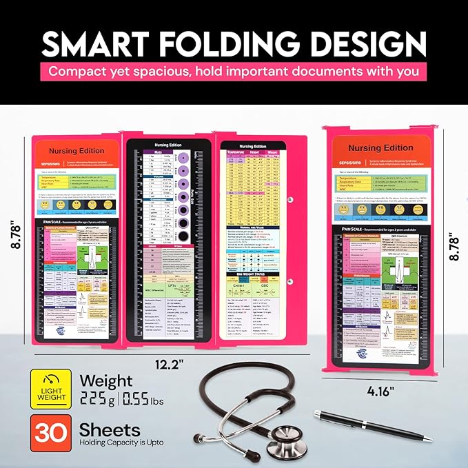 Nursing Clipboard Foldable - Image 3