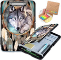 Clipboard with Storage, Heavy Duty Plastic Storage Clipboard with Low Profile by Unknown