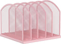 Gawerk 5-Section Vertical Desktop Organizer, 5-Section Mesh File Folder Stand by Gawerk