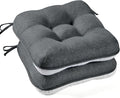 BETU Chair Cushions for Dining Chairs Set of 2, 3.5" Thick Kitchen Table Chair by BETU