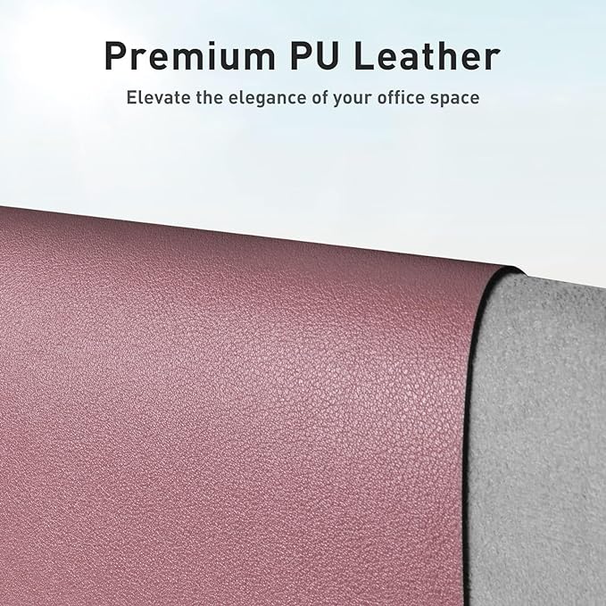 Aothia Faux Leather Desk Mat - Image 2