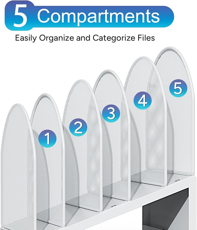 gianotter Desktop File Organizer, Desk Organizer - Image 6