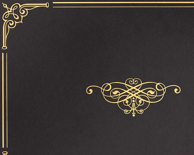 Blue Summit Supplies 25 Black Certificate Holders, Document Covers, Letter Size - Image 3