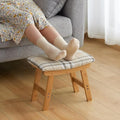Foot Stool Ottoman Foot Rest Under Desk, Small Stool by Furshus