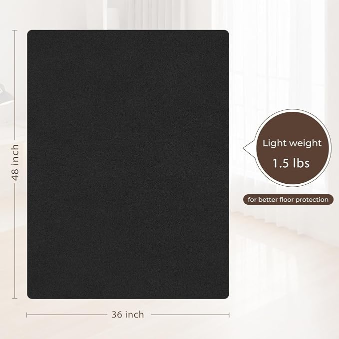 Office Chair Mat, Hardwood Floor Chair Mat Suitable - Image 5