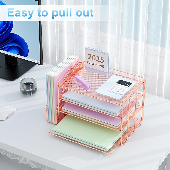 Spacrea Desk Organizers and Accessories, Paper Organizer - Image 6