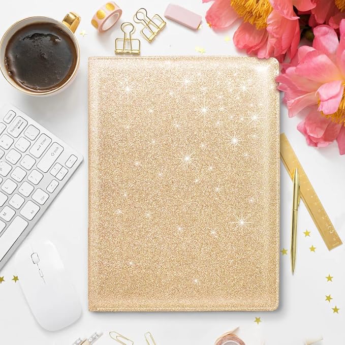 Glitter Portfolio Case, Bling Padfolio Cover - Image 7