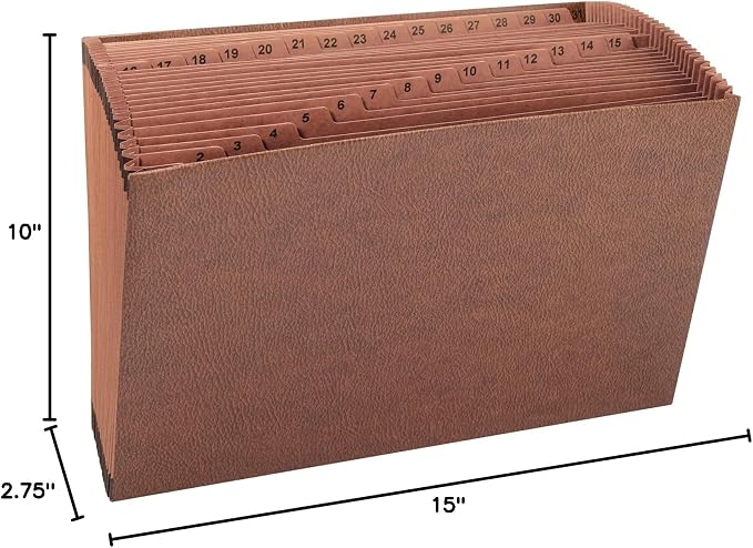 Smead TUFF Expanding File, 31 Pockets, Legal Size - Image 8