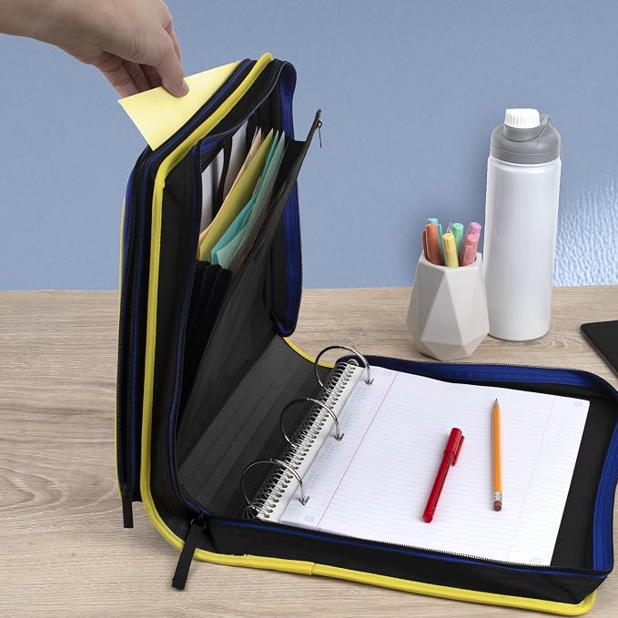 Five Star Zipper Binder 2 Inch O-Rings Case Organiser - Image 6