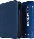 Vault X 4 Pocket Zip Binder, 160 Cards, Exo-Tec Material, 20 Side-Loading Pages by VaultX
