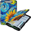 Starry Sunflower A4 Clipboard by Unknown