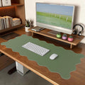 iCasso Leather Mouse Pad, Extra Large Desk Pad by iCasso