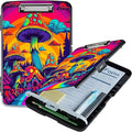 Rainbow Road Mushroom A4 Clipboard by Unknown