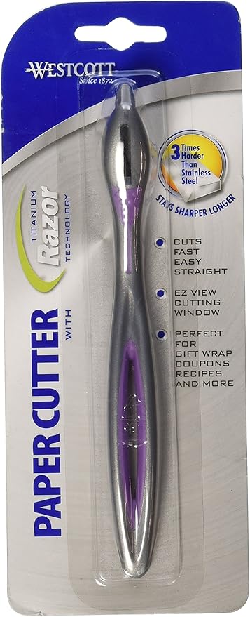 Westcott 14927 Titanium Bonded Razor Paper Cutter by Westcott