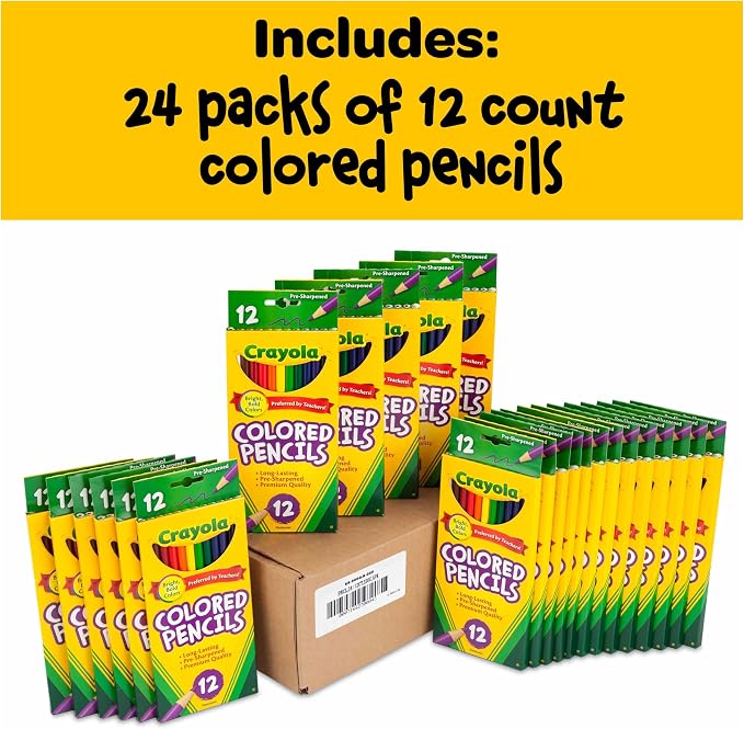 Crayola Bulk Colored Pencils for Kids - Image 3