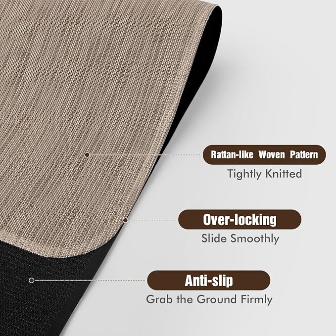 Blvornl Office Chair Mat for Hardwood Floor and Low Pile Carpet, Anti-Slip Hard - Image 5