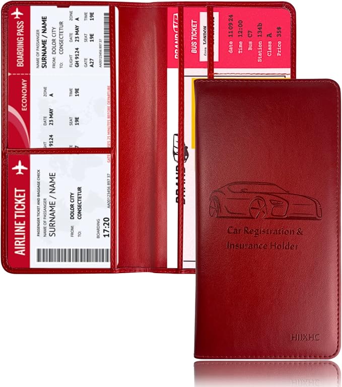 Car Registration and Insurance Card Holder by HIIXHC