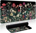 Aesthetic Desk Mat, Cute Woodland Mushroom Desk Pad Protector by Zotia