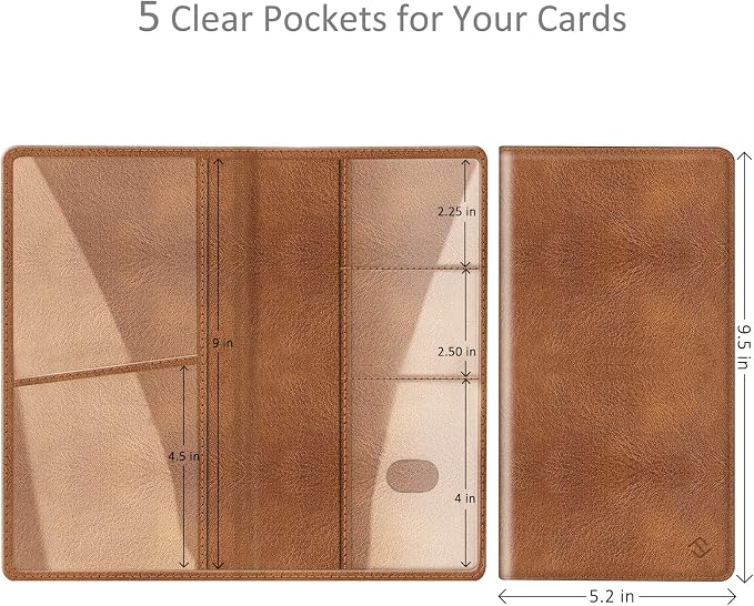 FINPAC Car Registration and Insurance Card Holder, Vehicle Glove Box Card - Image 2