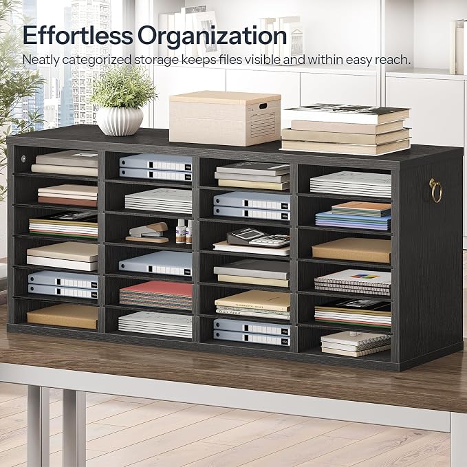 HOOBRO Literature Organizers, 24 Compartments Office Mailbox - Image 2