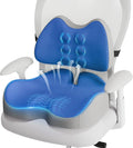 Benazcap Large Memory Foam Seat Cushion Lumbar Support Pillow by Benazcap