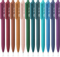 Mr. Pen- Retractable Gel Pens, 12 Pack, Dark Vintage Ink, Fine Point 0.7mm | by MrPen